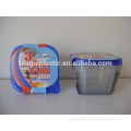 PK3/PK4 plastic high square 950ml/33oz plastic container TG10948-3PK/4PK